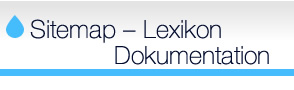 Sitemap – Lexikon - Dokumentation